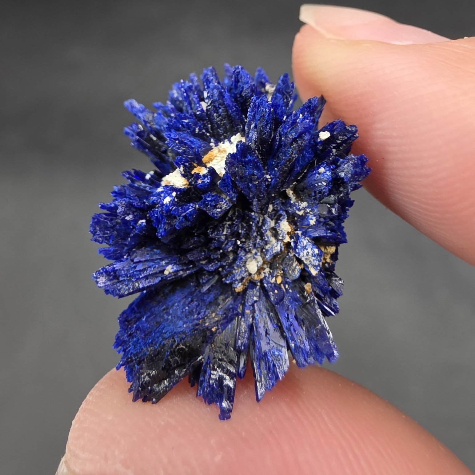 Azurite | Aouli, Mibladen, Morocco | C2H2Cu3O8 | Azurite with Malachite Specimen - Image 4