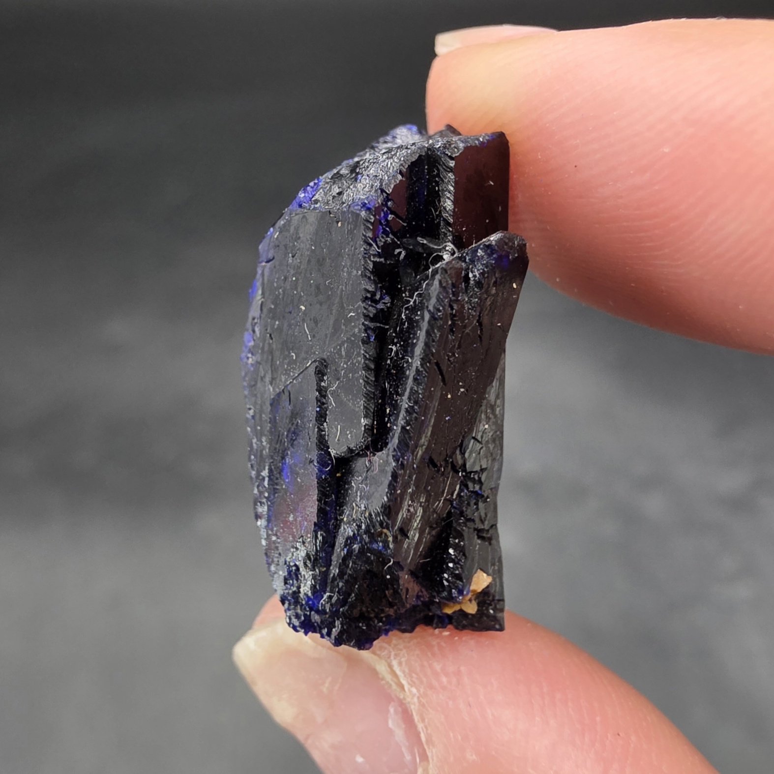 Azurite | Aouli, Mibladen, Morocco | C2H2Cu3O8 | Azurite with Malachite Specimen