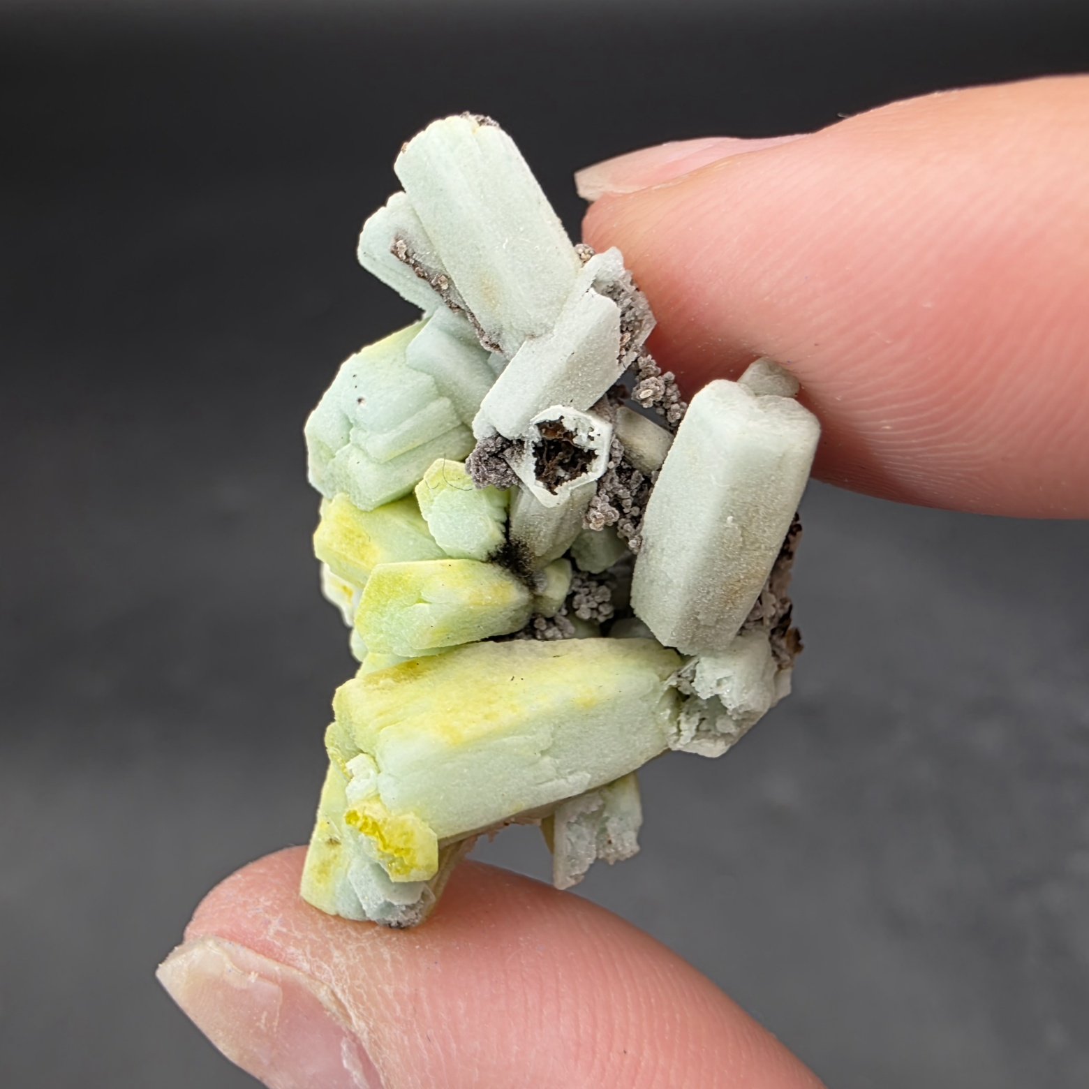 Plumbogummite after Pyromorphite | Guangxi Zhuang Autonomous Region, China | PbAl3(PO4)(PO3OH)(OH)6 | Plumbogummite Specimen