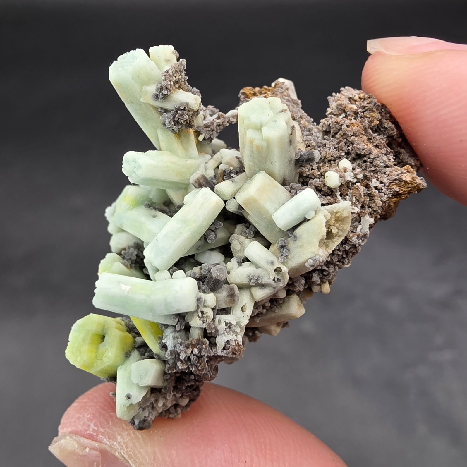 Plumbogummite after Pyromorphite | Guangxi Zhuang Autonomous Region, China | PbAl3(PO4)(PO3OH)(OH)6 | Plumbogummite Specimen - Image 3