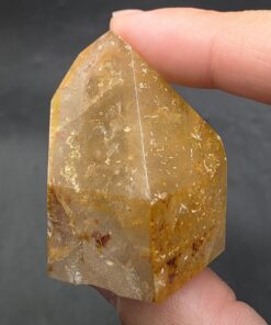 Alternative view of Hematite Included Quartz | Brazil | SiO2 | Hematite in Quartz