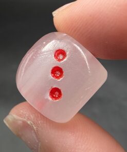Pink Calcite Dice | Pakistan | CaCO3 | Polished Pink Calcite