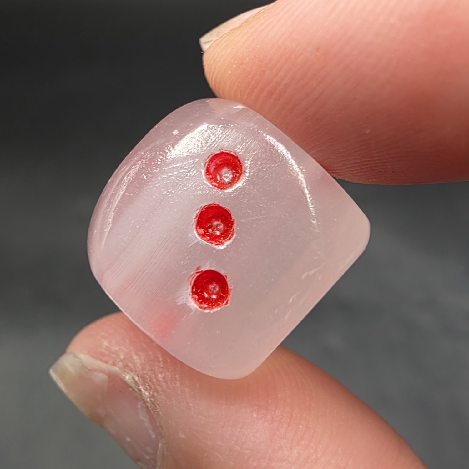 Pink Calcite Dice | Pakistan | CaCO3 | Polished Pink Calcite