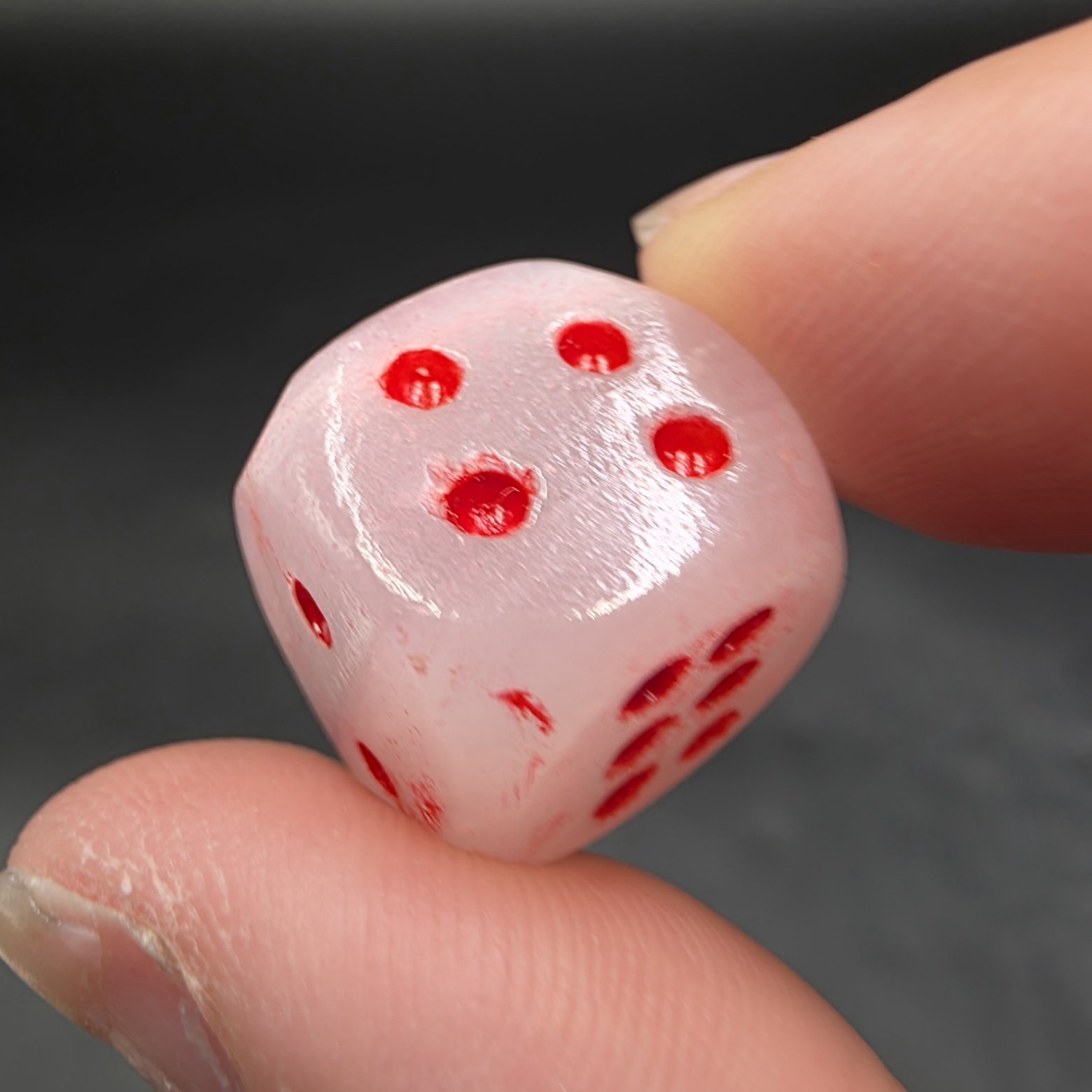 Pink Calcite Dice | Pakistan | CaCO3 | Polished Pink Calcite - Image 3