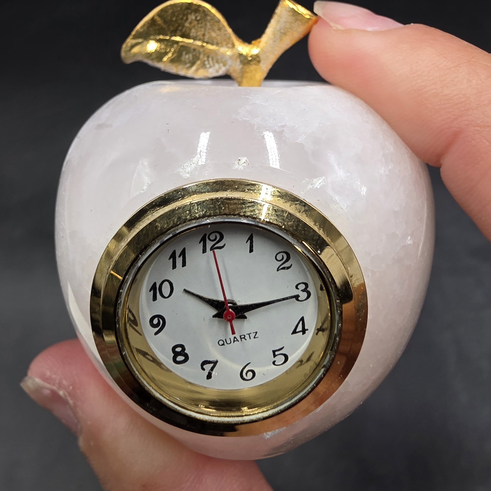 Calcite Apple Clock | Pakistan | CaCO3 | Polished Calcite - Image 4