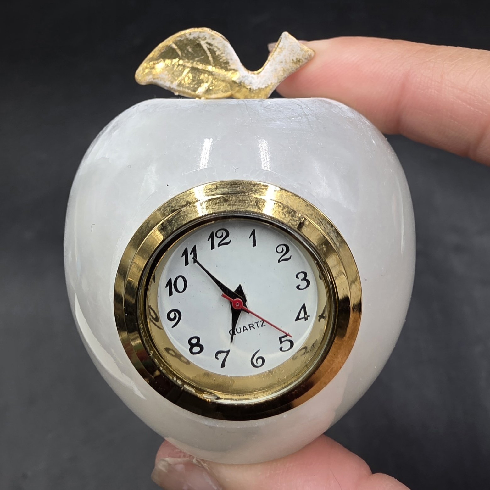 Calcite Apple Clock | Pakistan | CaCO3 | Polished Calcite - Image 2