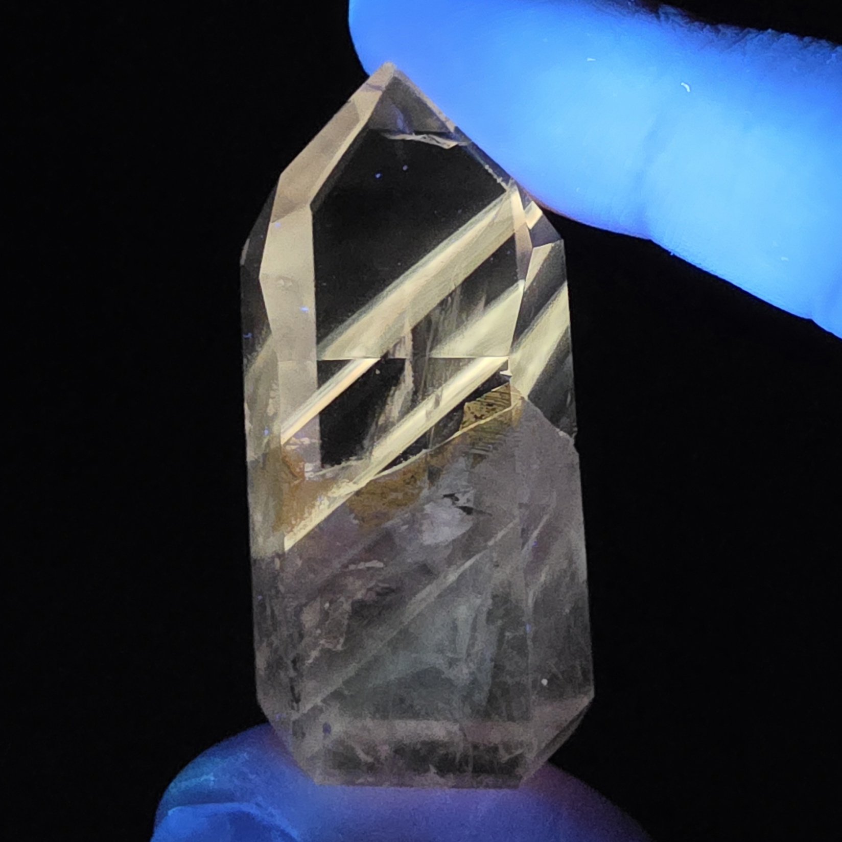 Amethyst with Powellite Tower | Brazil | SiO2 | CaMoO4 | Polished Amethyst - Image 5