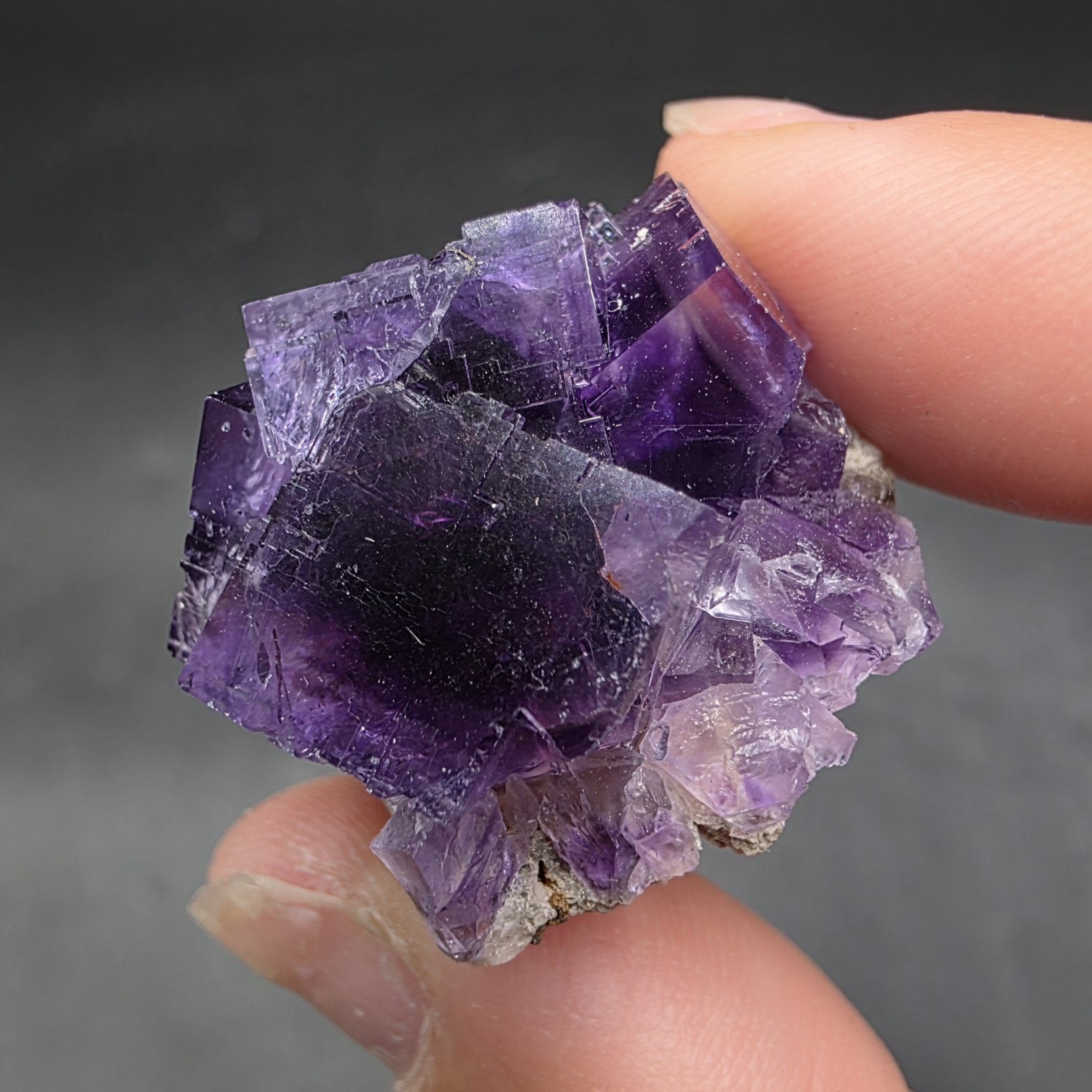 Purple Fluorite | Berbes, Spain | CaF2 | Fluorite Specimen - Image 2