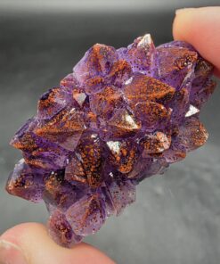 Amethyst | Thunder Bay, Ontario, Canada | SiO2 | Hematite Included Amethyst Specimen