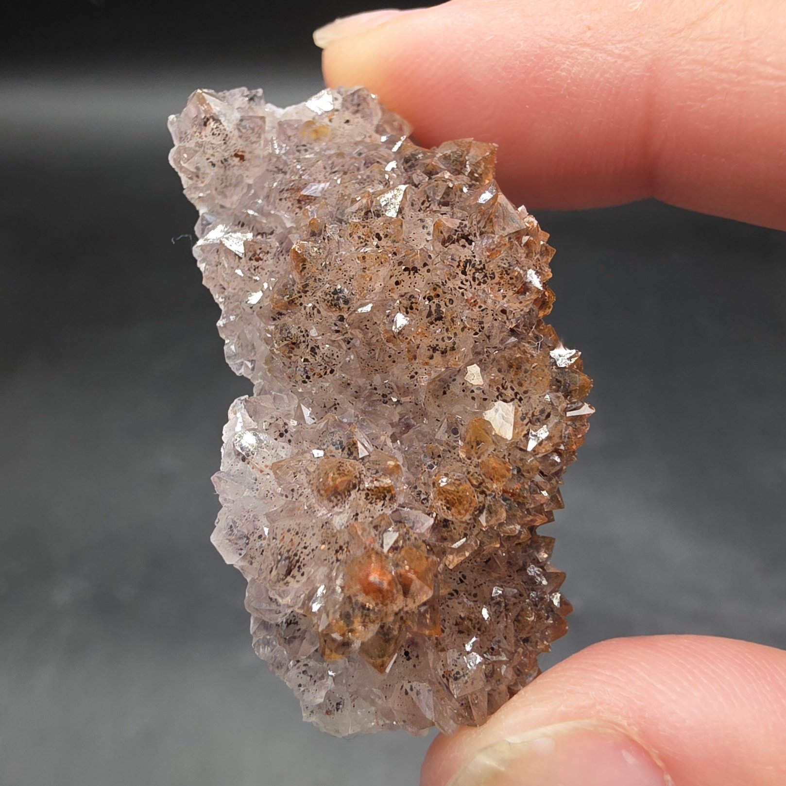 Amethyst | Thunder Bay, Ontario, Canada | SiO2 | Hematite Included Amethyst Specimen - Image 3