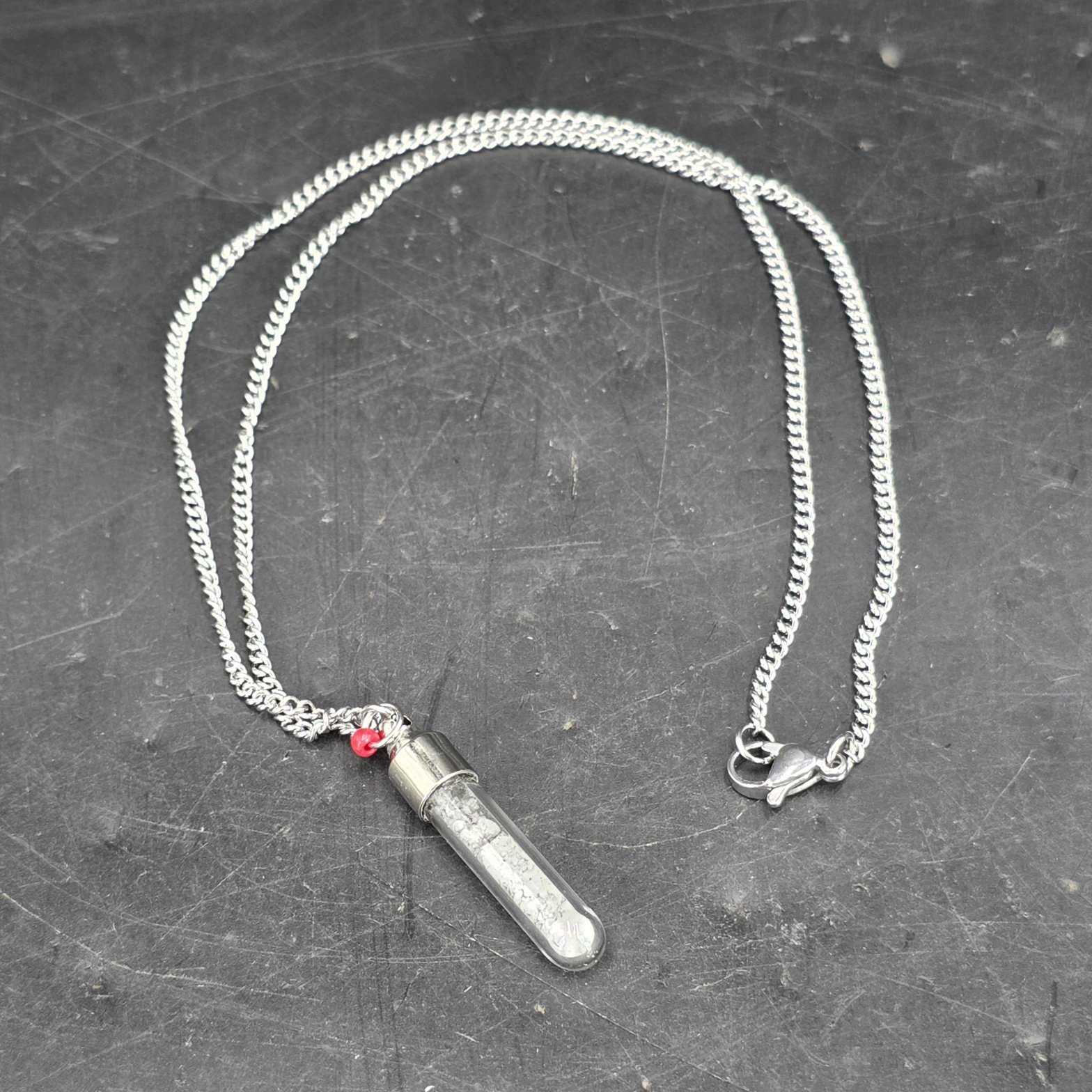 Mars Dust Necklace | Northwest Africa | Martian Composition | Mars Dust Specimen - Image 3
