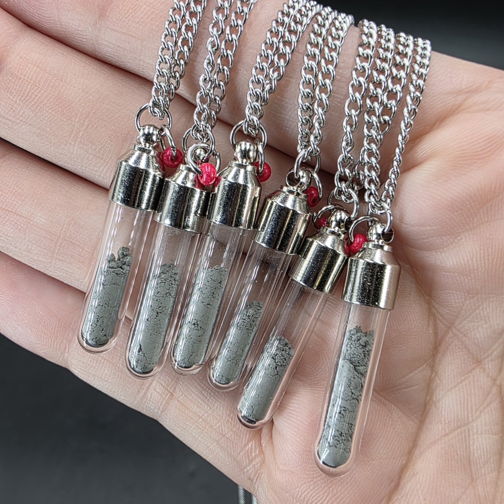 Mars Dust Necklace | Northwest Africa | Martian Composition | Mars Dust Specimen