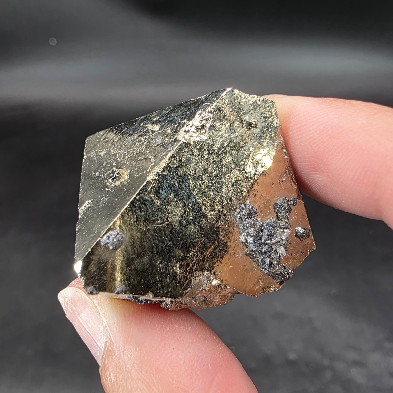 Pyrite | Peru | FeS2 | Dodecahedral & Octahedral Pyrite Specimens - Image 2