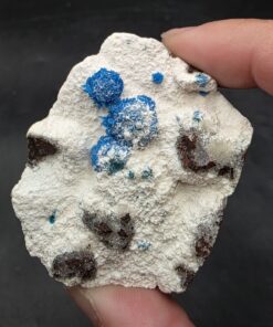Alternative view of Cavansite | Wagholi Quarries, India | Ca(VO)Si4O10 · 4H2O | Cavansite Specimen