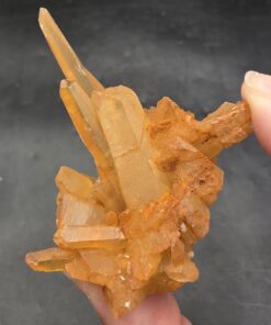 Alternative view of Tangerine Quartz | Brazil | SiO2 | Tangerine Quartz Specimen