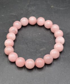 Guava Quartz Bracelet ~11mm Beads | Bahia, Brazil | SiO2 | Polished Guava Quartz - Image 4
