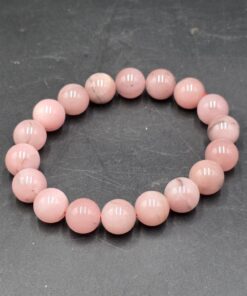 Guava Quartz Bracelet ~11mm Beads | Bahia, Brazil | SiO2 | Polished Guava Quartz - Image 5