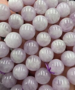 Kunzite Bracelet ~10mm Beads | Brazil | LiAlSi2O6 | Polished Kunzite Beads