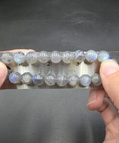 Alternative view of Labradorite Bracelet ~10mm Beads | Madagascar | (Na,Ca)₁₋₂Si₃₋₂ O₈ | Polished Labradorite