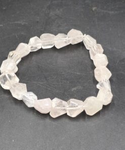 Morganite Bracelet | Pakistan | Be₃Al₂Si₆O₁₈ | Polished Beryl - Image 3