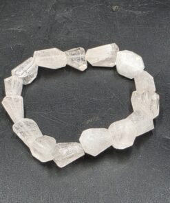 Morganite Bracelet | Pakistan | Be₃Al₂Si₆O₁₈ | Polished Beryl - Image 4