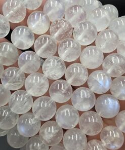Moonstone Bracelet ~10mm Beads | India | KAlSi3O8 | Polished Moonstone