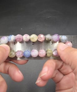 Unicorn Stone Bracelet ~8mm  | Madagascar | Various Chemical Composition | Polished Unicorn Stone - Image 5