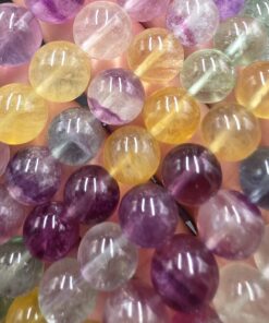 Rainbow Fluorite Bracelet ~10mm | China | CaF2 | Polished Rainbow Fluorite
