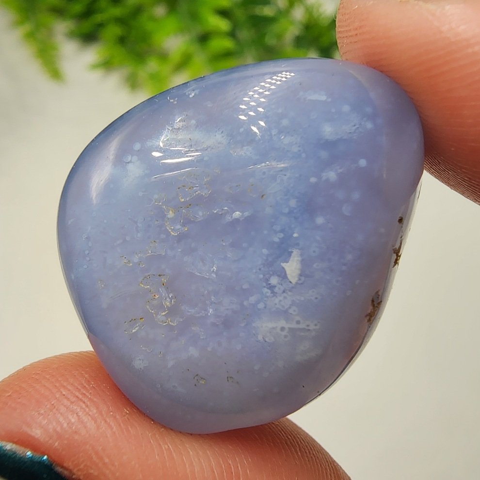Blue Lace Agate Tumble | South Africa | SiO2 | Polished Blue Lace Agate Tumble - Image 2