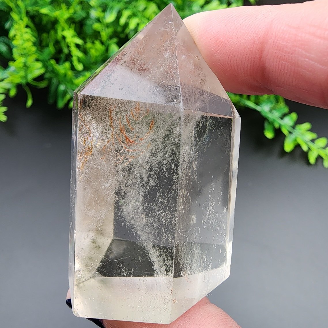 Garden Quartz "Lodolite" Tower | Brazil | SiO2 | Polished Garden Quartz - Image 2