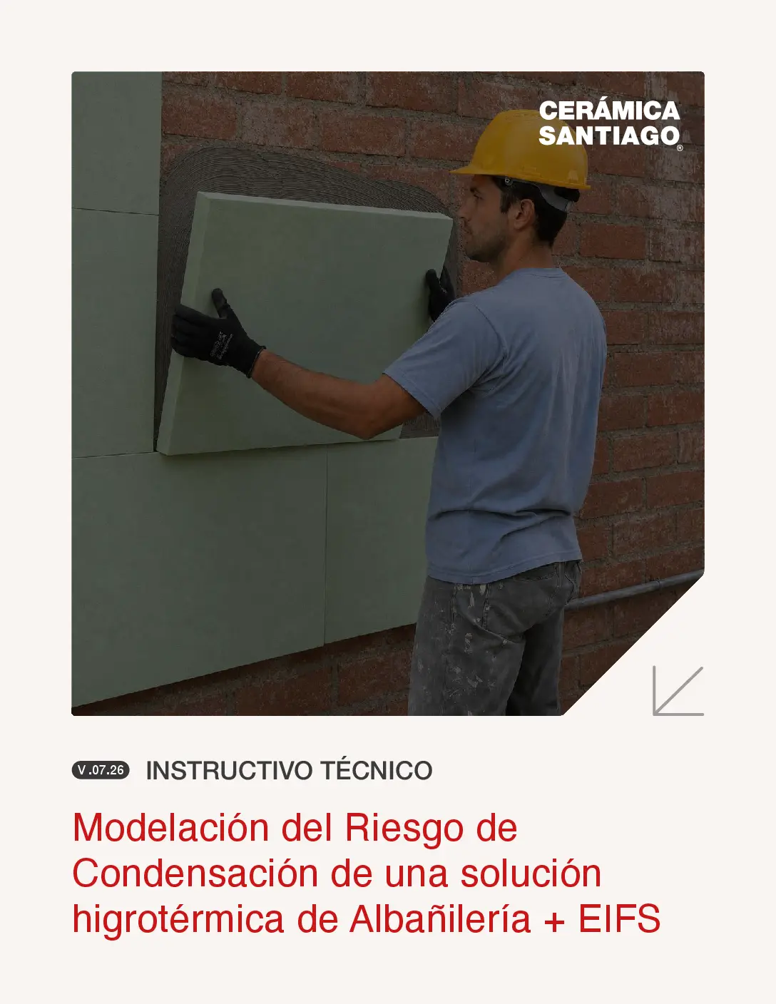 Modelación de riesgo de condensación en albañilería + EIFS