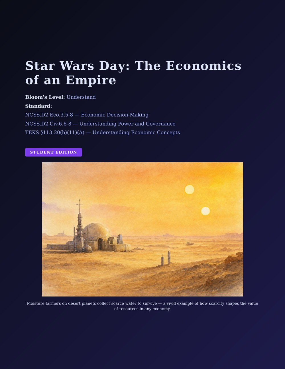 Star Wars Day: The Economics of an Empire