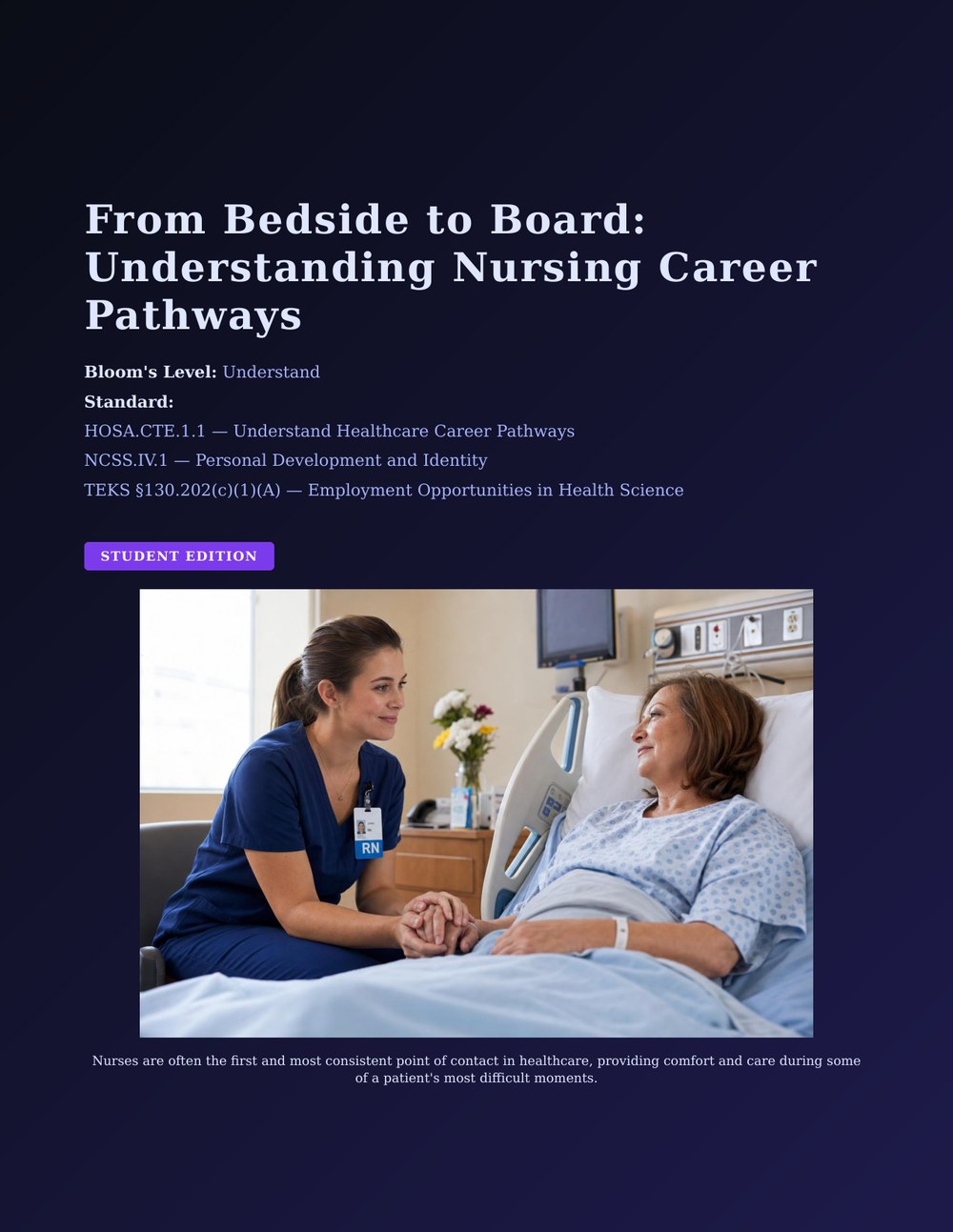 From Bedside to Board: Understanding Nursing Career Pathways