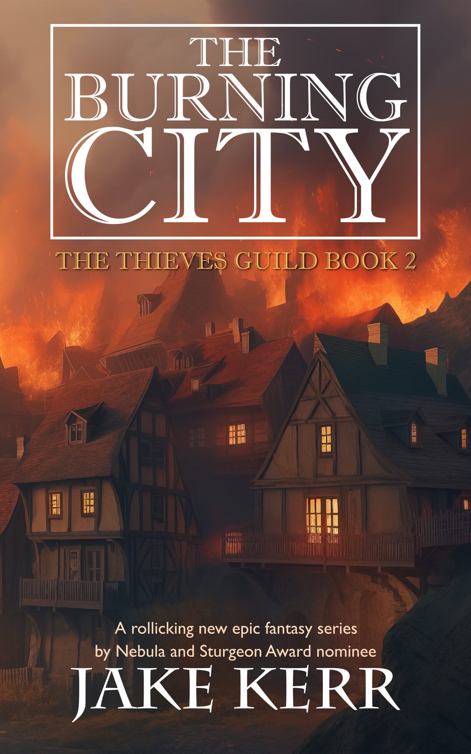 Burning City Ebook Cover