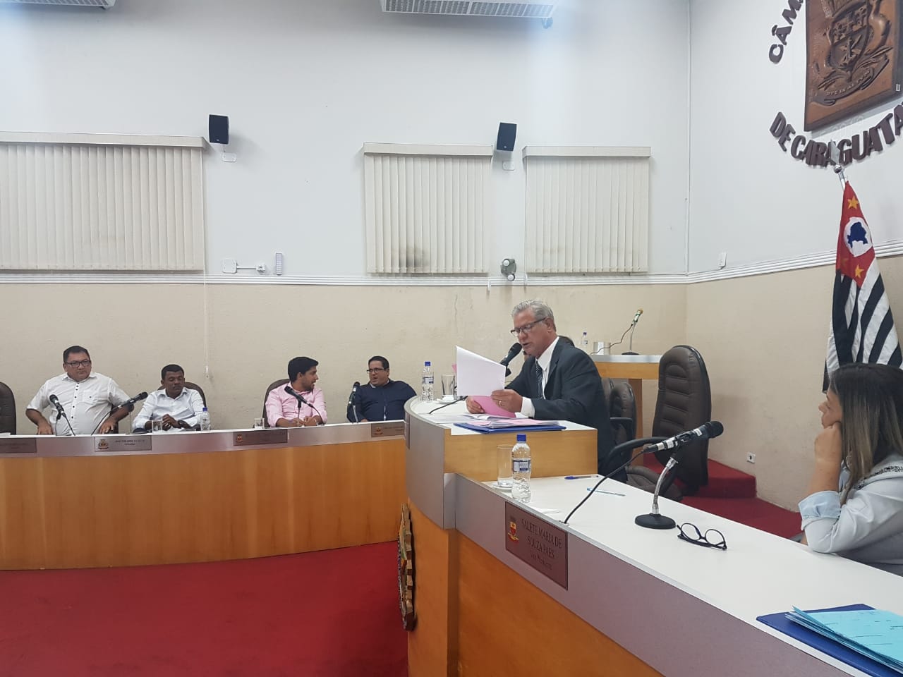 Câmara terá três projetos na ordem do dia