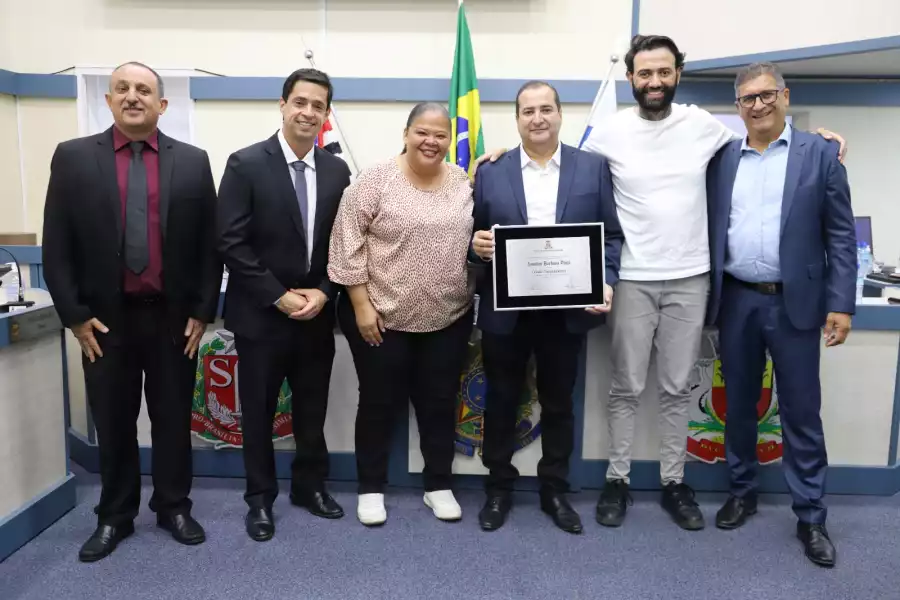 Ivantuir Barbosa Pinto é homenageado com Título de Cidadão Caraguatatubense