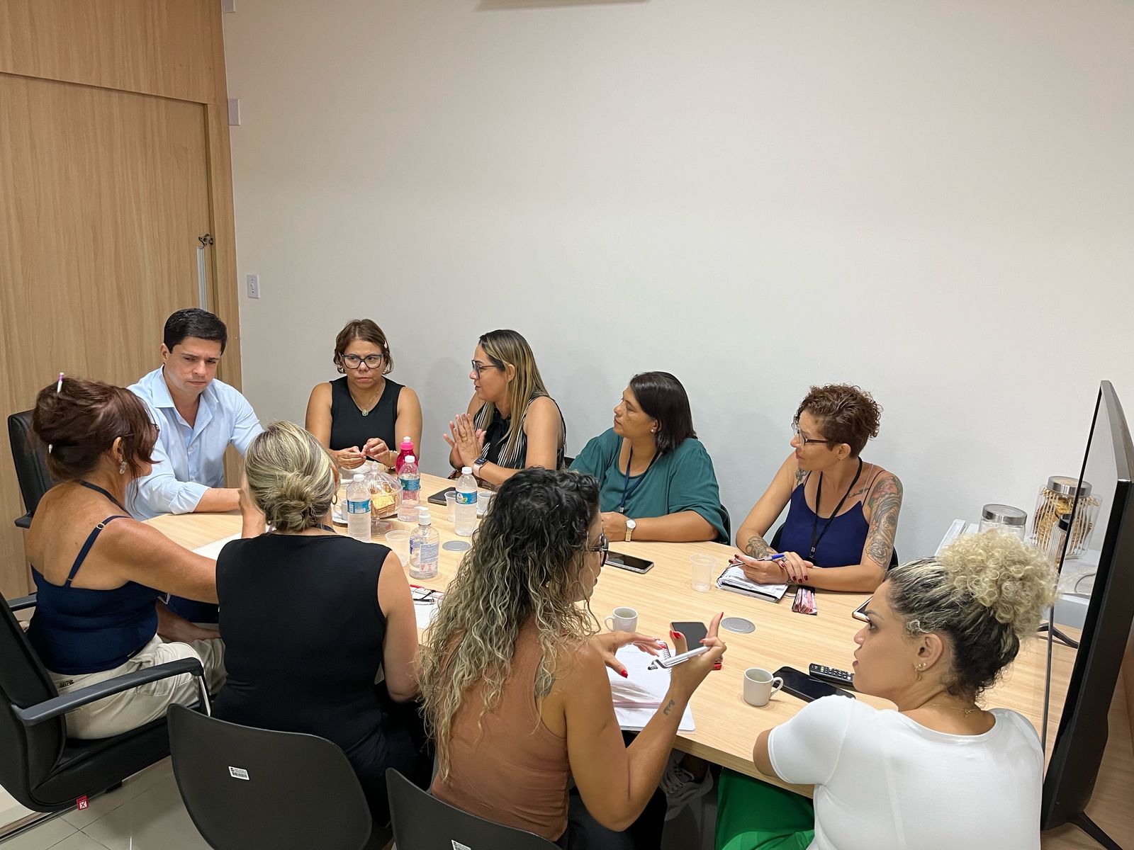 Presidente da Câmara recebe conselheiras tutelares e discute melhorias para o serviço