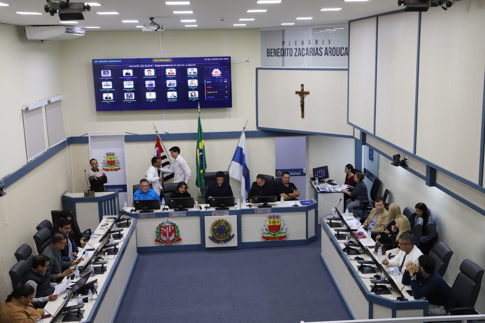 Câmara aprova projetos e encaminha 20 requerimentos durante 20ª sessão ordinária