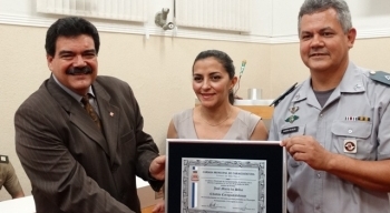 José Maria da Silva recebe o título de Cidadão Caraguatatubense