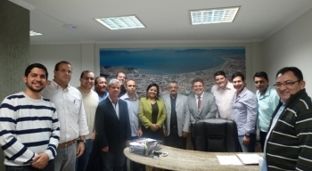 Delegado Seccional se encontra com Vereadores de Caraguá