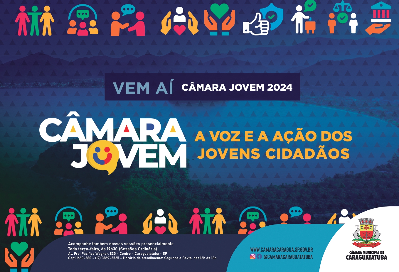 Edição 2024 do programa Câmara Jovem é lançado oficialmente no dia 7 de fevereiro