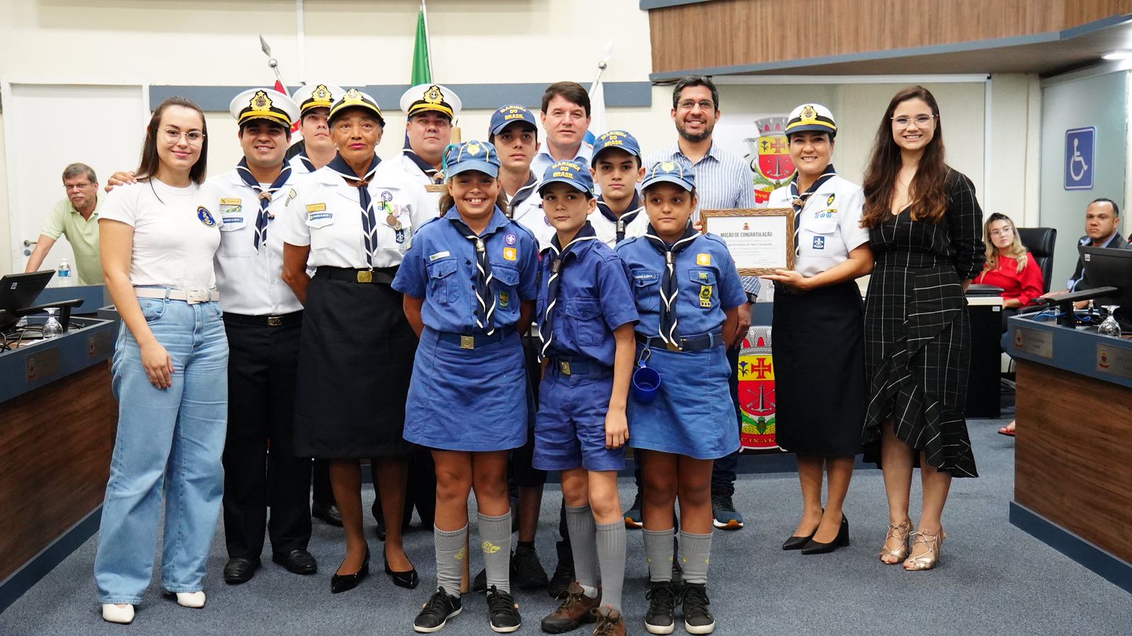 Câmara Municipal aprova moção de congratulação ao 85º Grupo Escoteiro do Mar Caraguatá
