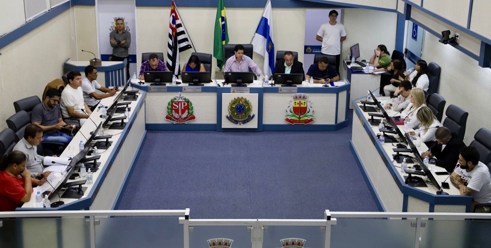 Segurança e juventude marcam sessão da Câmara de Caraguatatuba