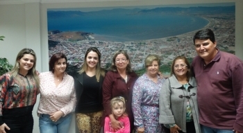 Presidente da Câmara recebe Conselho da Condição Feminina