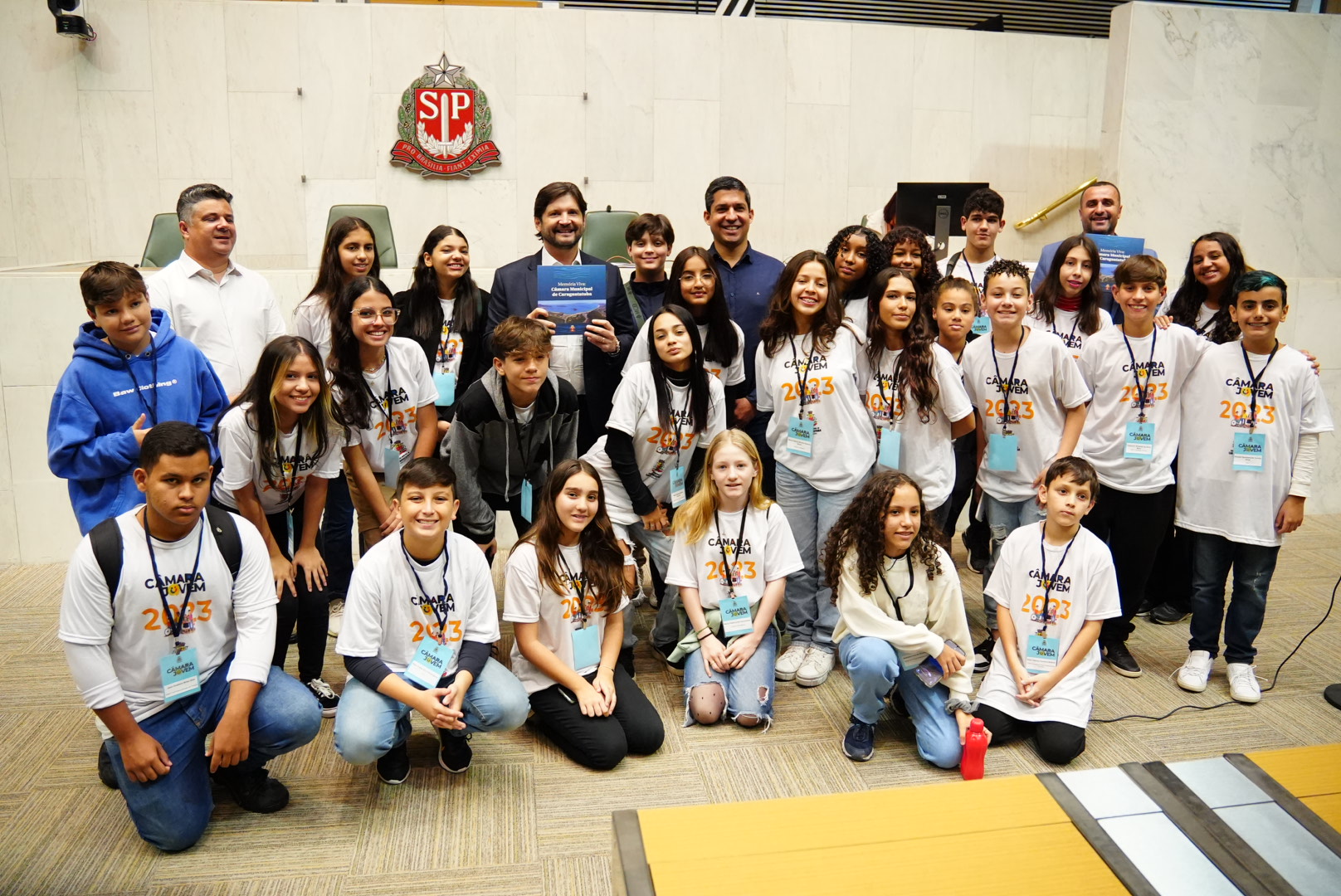 Jovens Vereadores de Caraguatatuba se encontram com presidente da Assembleia Legislativa de São Paulo