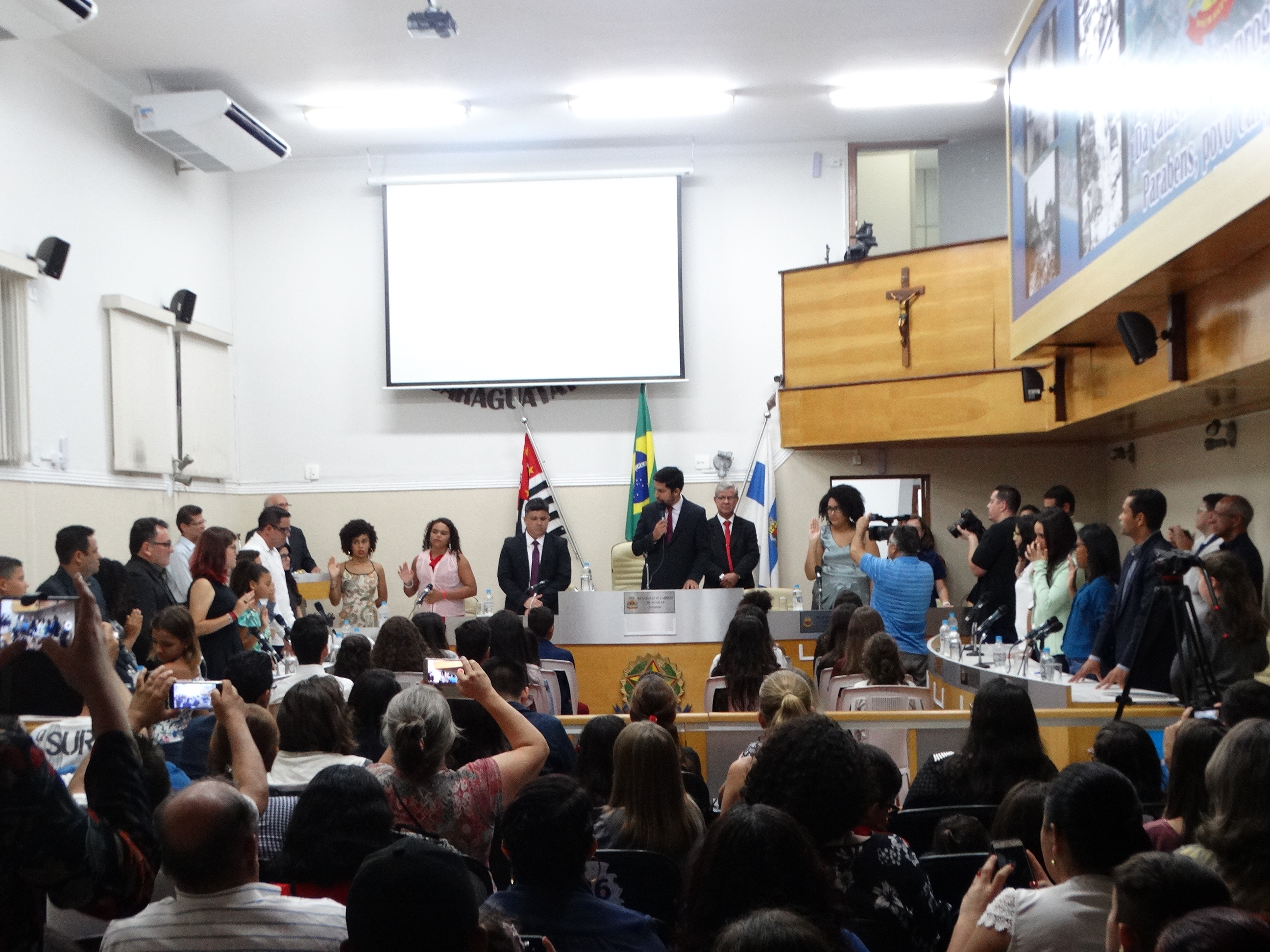 Novos Jovens Vereadores são empossados