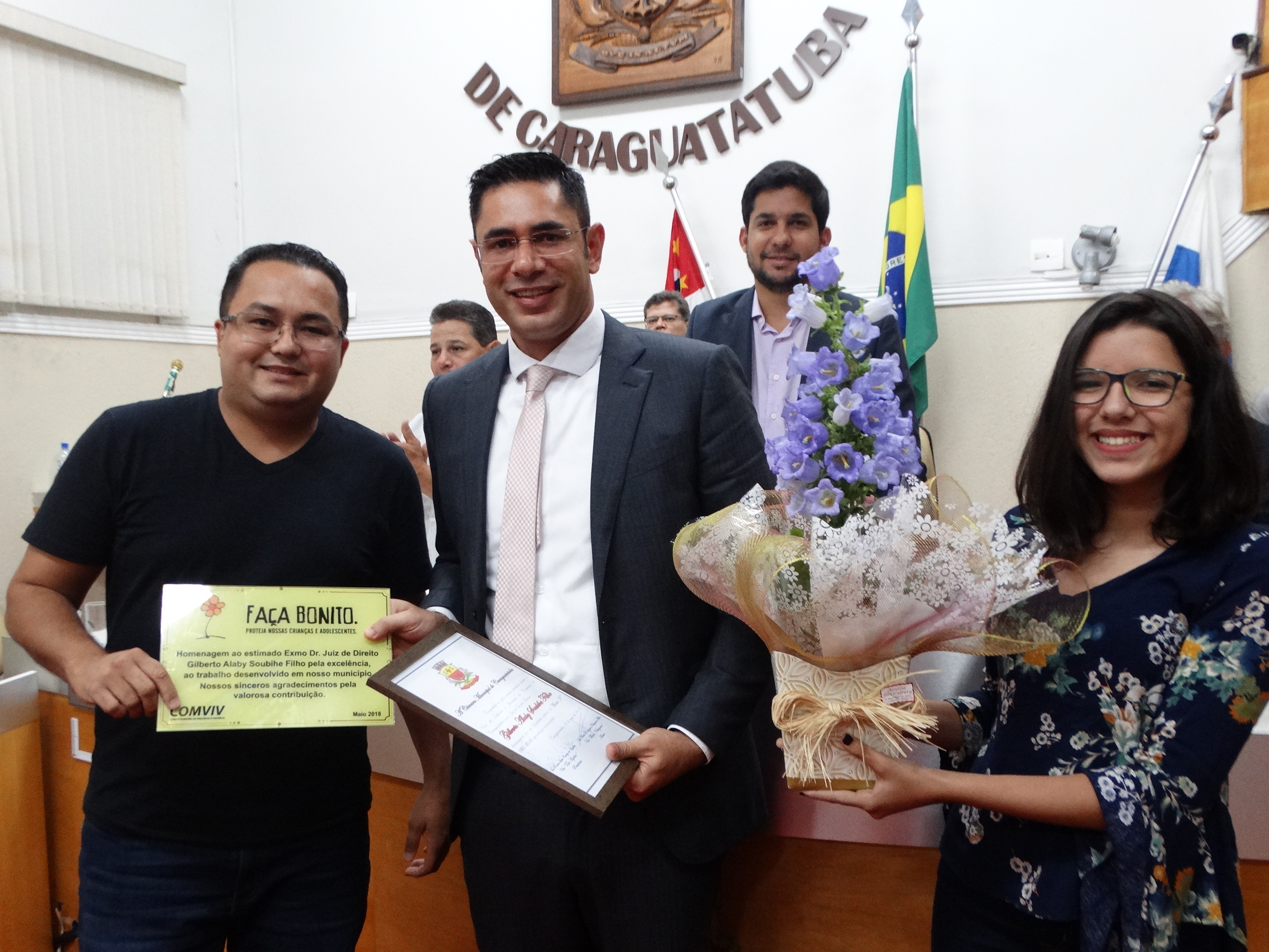 Sessão tem homenagem a Juiz da Vara da Infância e Juventude