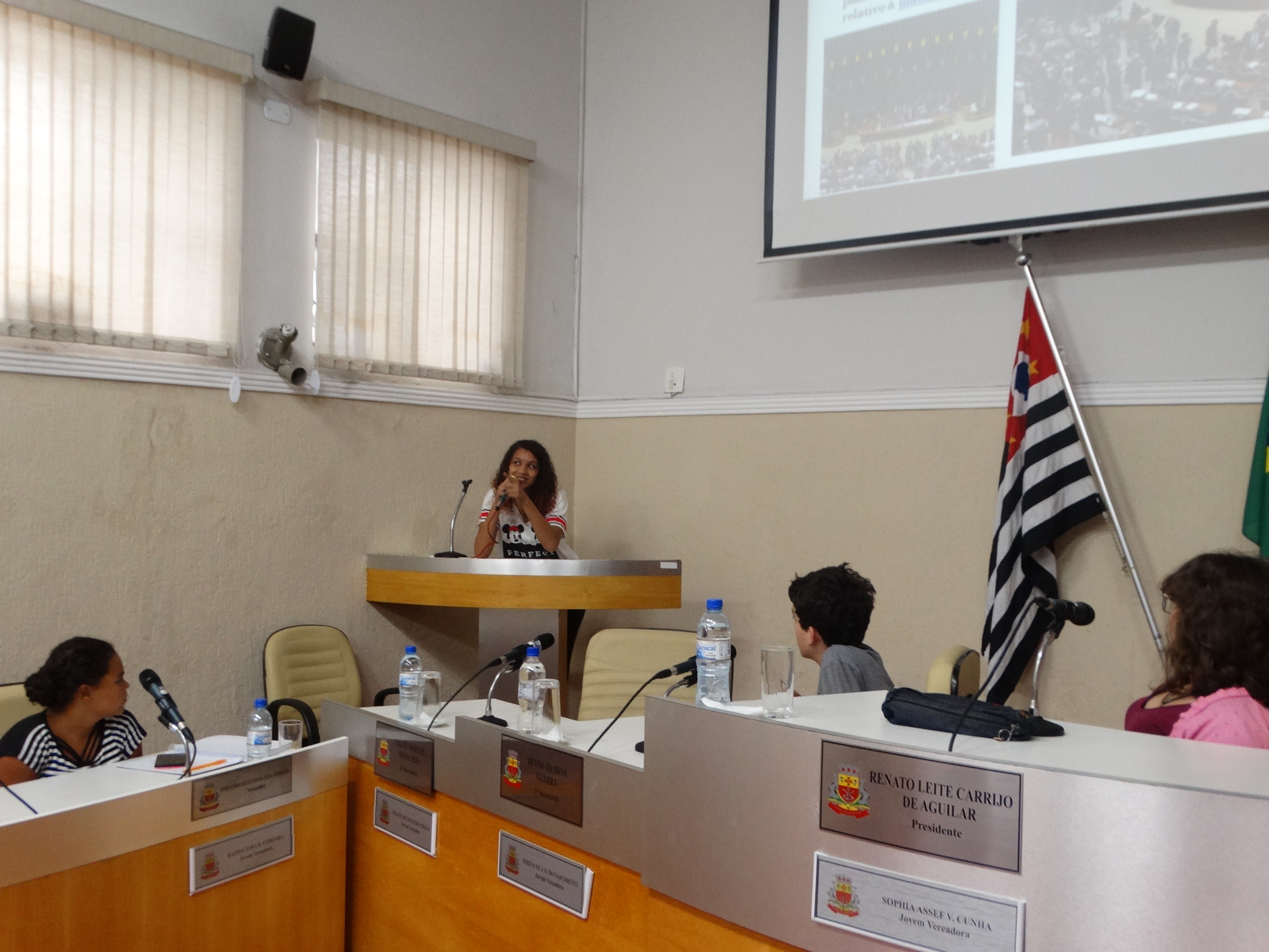 Jovens Vereadores realizam última reunião antes da sessão