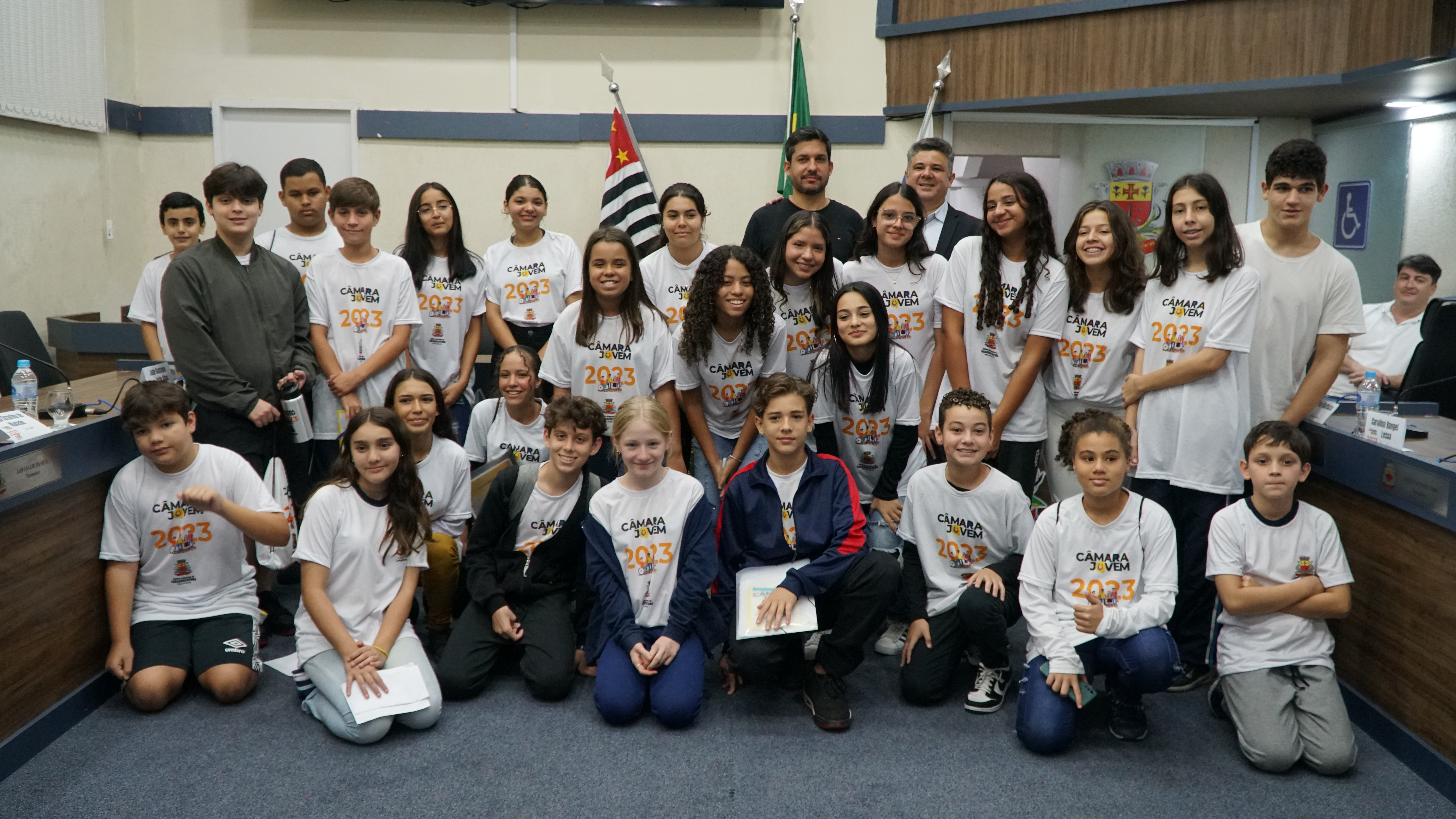 Câmara Jovem 2023: plenário do legislativo recebe primeira sessão ordinária do programa