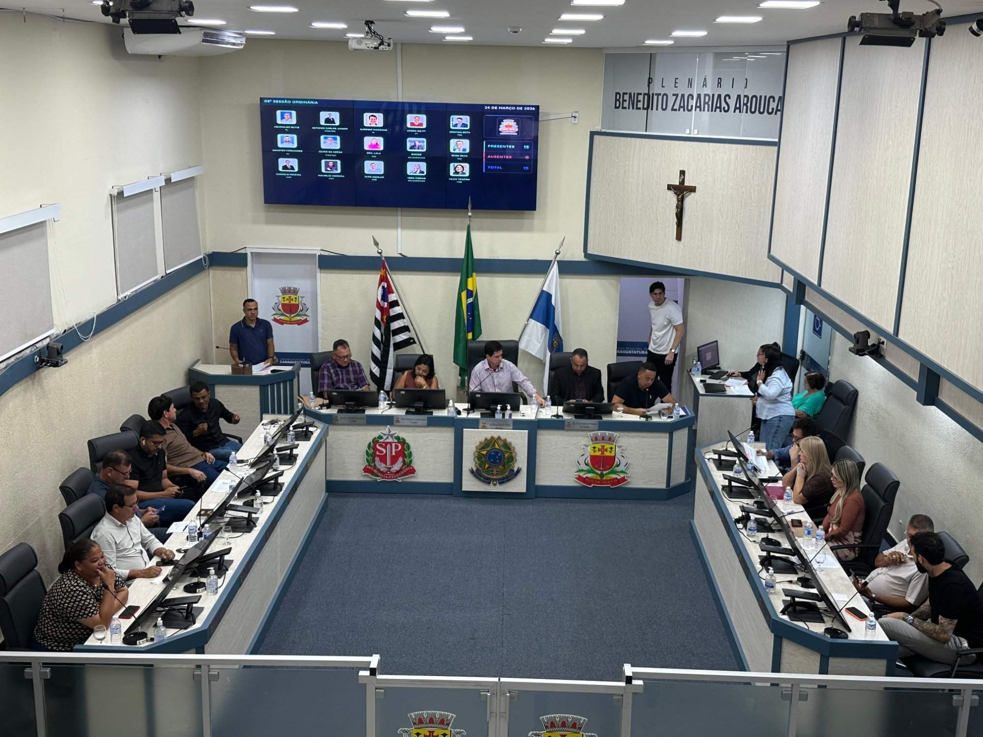 Câmara de Caraguatatuba apresenta relatório sobre situação financeira na transição de governo